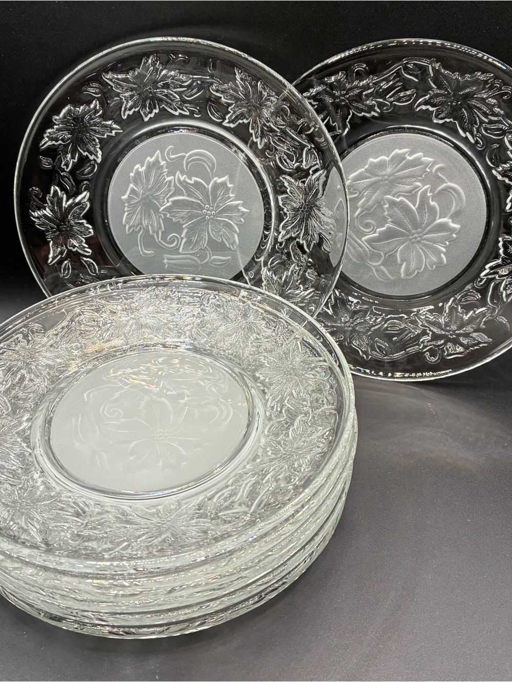 Princess House Fantasia Dessert Plates - Set of 8